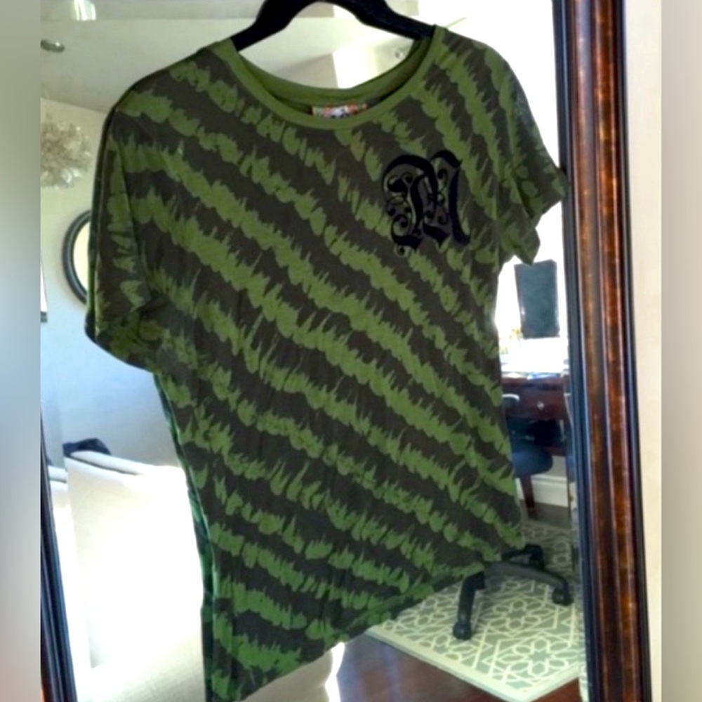 ✨🆕BNWOT!L.A.M.B. Black & Green Music Tshirt size M!RARE!❤️💚💛✨